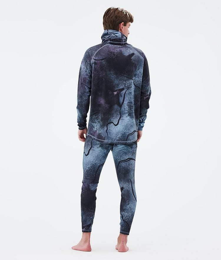 Dope Snuggle Baselayer top Herre 2X-Up Jungle Purple, Billede 4 af 7