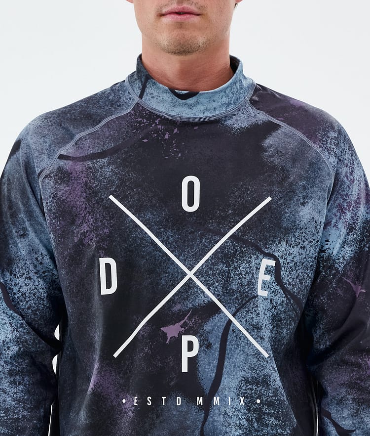 Dope Snuggle Base Layer Top Men 2X-Up Jungle Purple, Image 6 of 7