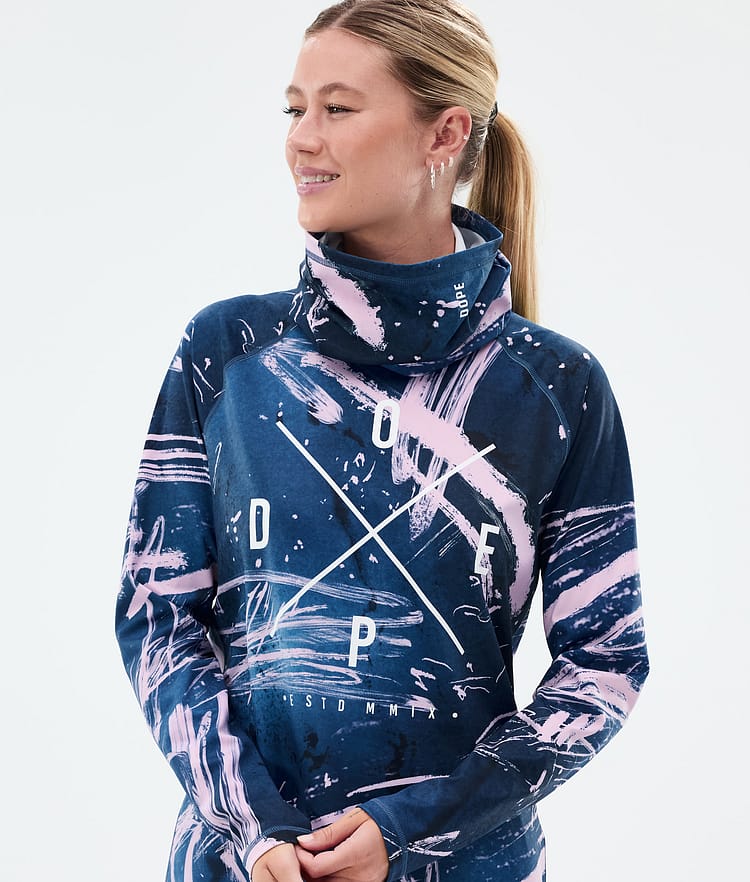 Dope Snuggle W Baselayer top Dame 2X-Up Carvings Pink, Billede 2 af 7