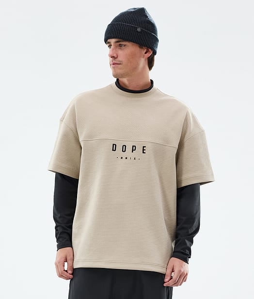 Dope Forge Fleece Sweater Men Sand