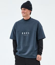 Dope Forge Midlayer T-shirt Men Metal Blue