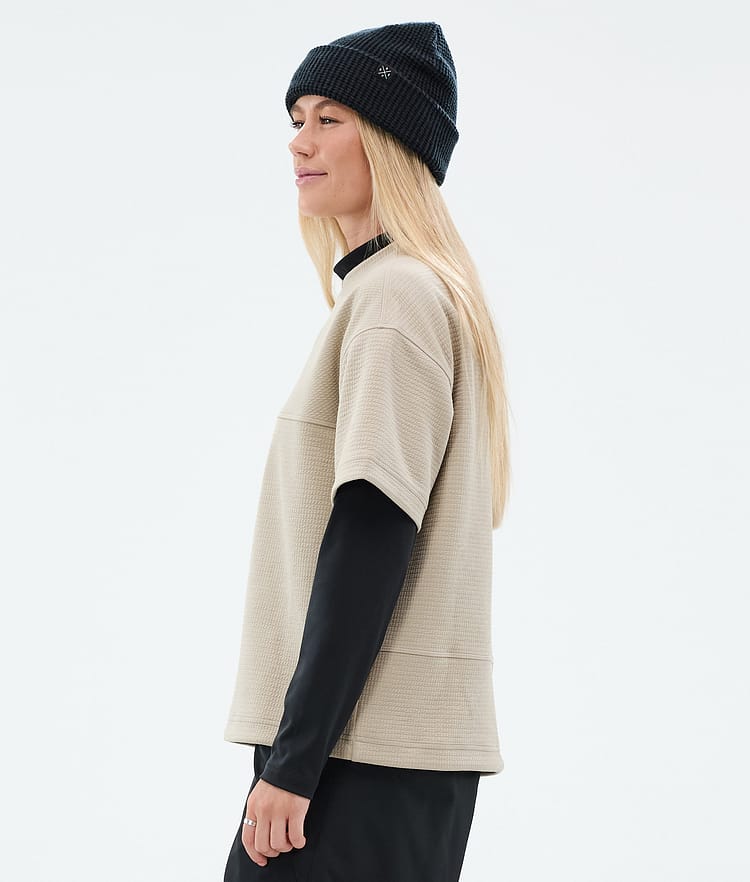 Dope Forge W Fleece Sweater Women Sand, Image 5 of 6