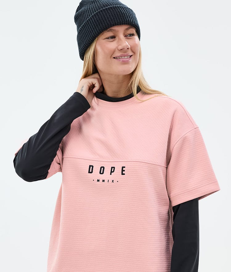 Dope Forge W Fleece Sweater Women Soft Pink, Image 3 of 7