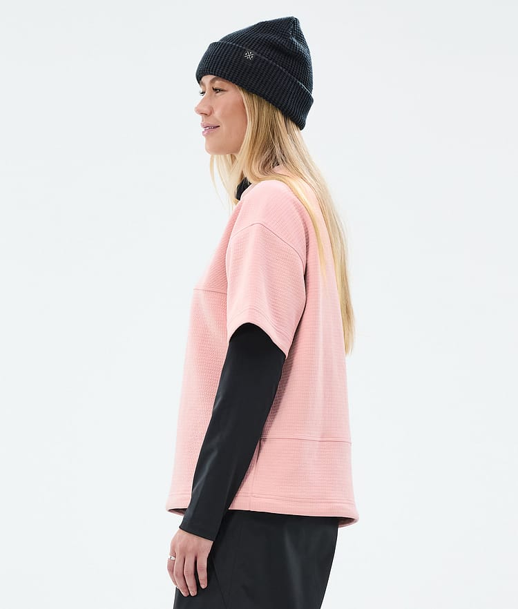 Dope Forge W Fleece Sweater Women Soft Pink, Image 6 of 7