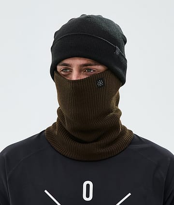 Dope 2X-Up Knitted Facemask Dark Brown