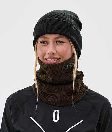 Dope 2X-Up Knitted Tour de cou Dark Brown