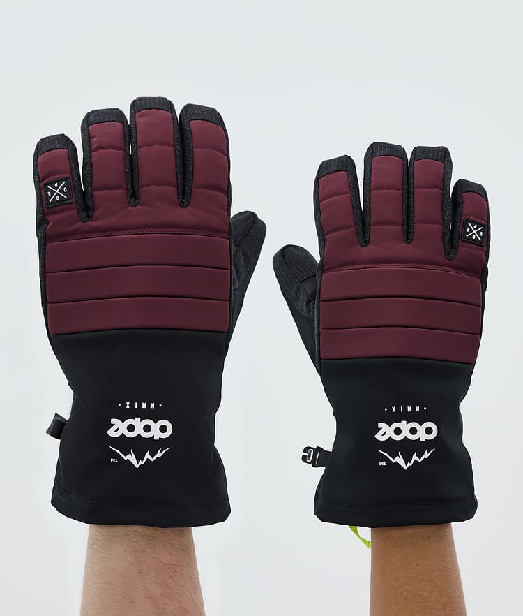 Dope Ace Skihandschoenen Burgundy, Afbeelding 1 van 4