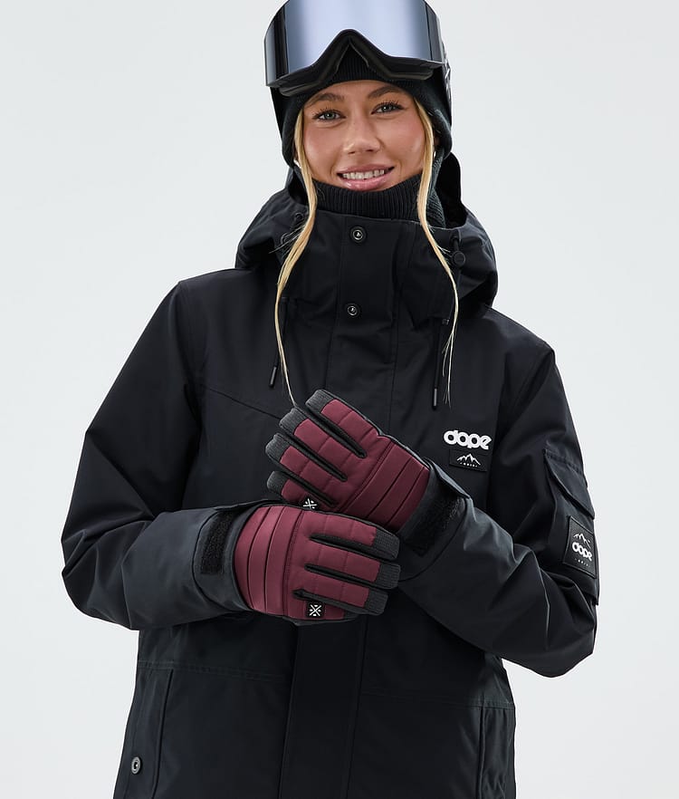 Dope Ace Skihandschoenen Burgundy, Afbeelding 3 van 4