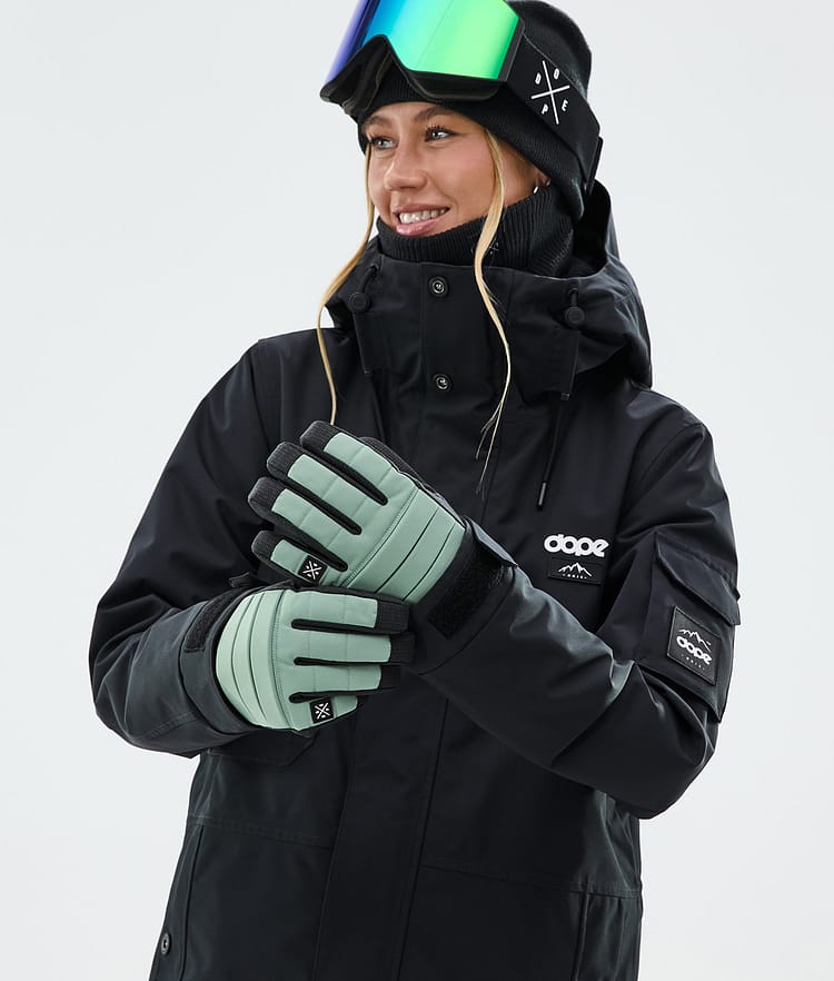 Dope Ace Guantes de esquí Faded Green, Imagen 3 de 4