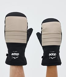 Dope Ace Snow Mittens Sand