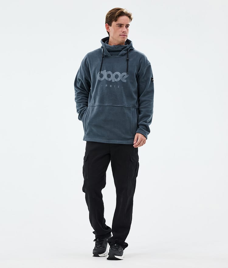 Dope Cozy II Pull Polaire Homme Metal Blue, Image 3 sur 7