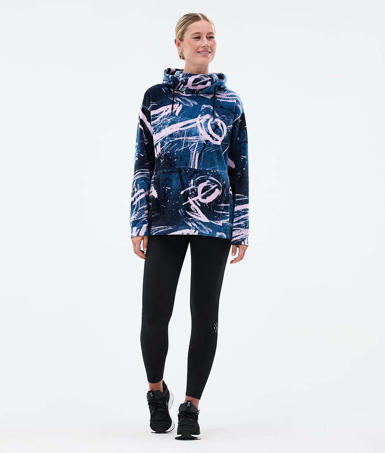 Dope Cozy II W Pull Polaire Femme Carvings Pink, Image 3 sur 7