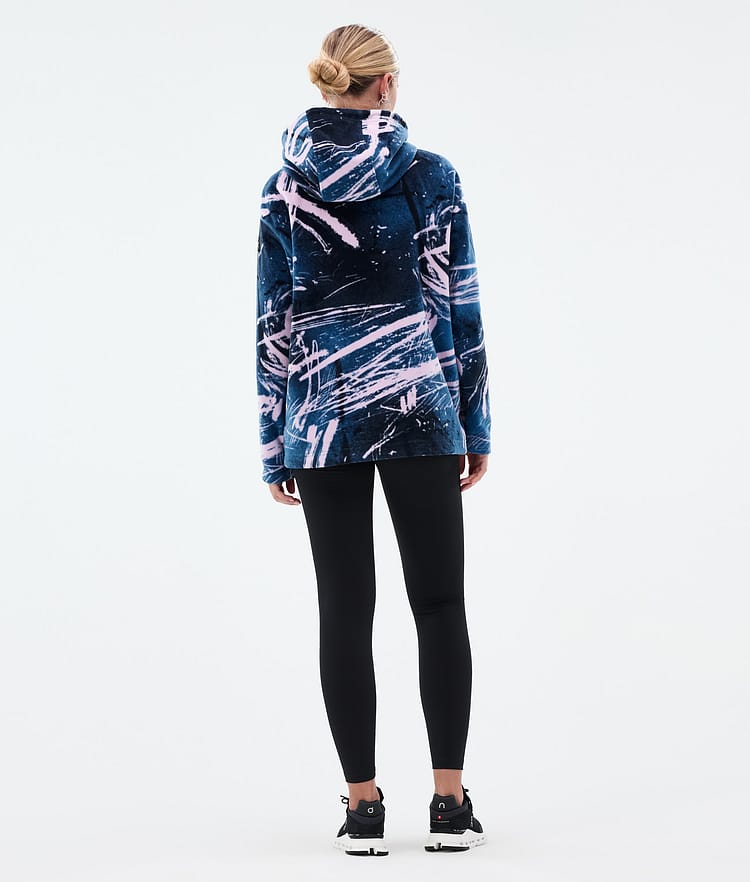 Dope Cozy II W Pull Polaire Femme Carvings Pink, Image 4 sur 7