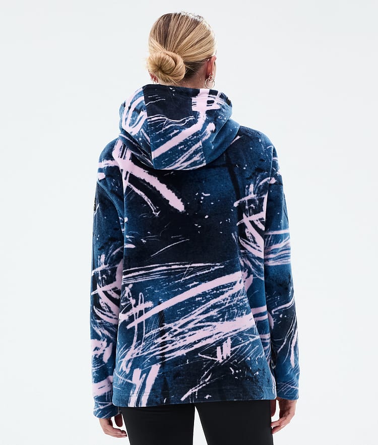 Dope Cozy II W Pull Polaire Femme Carvings Pink, Image 6 sur 7