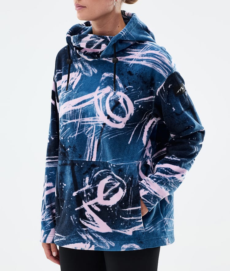 Dope Cozy II W Pull Polaire Femme Carvings Pink, Image 7 sur 7