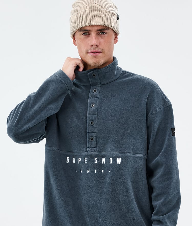 Dope Comfy Fleece Sweater Men Metal Blue, Image 2 of 6