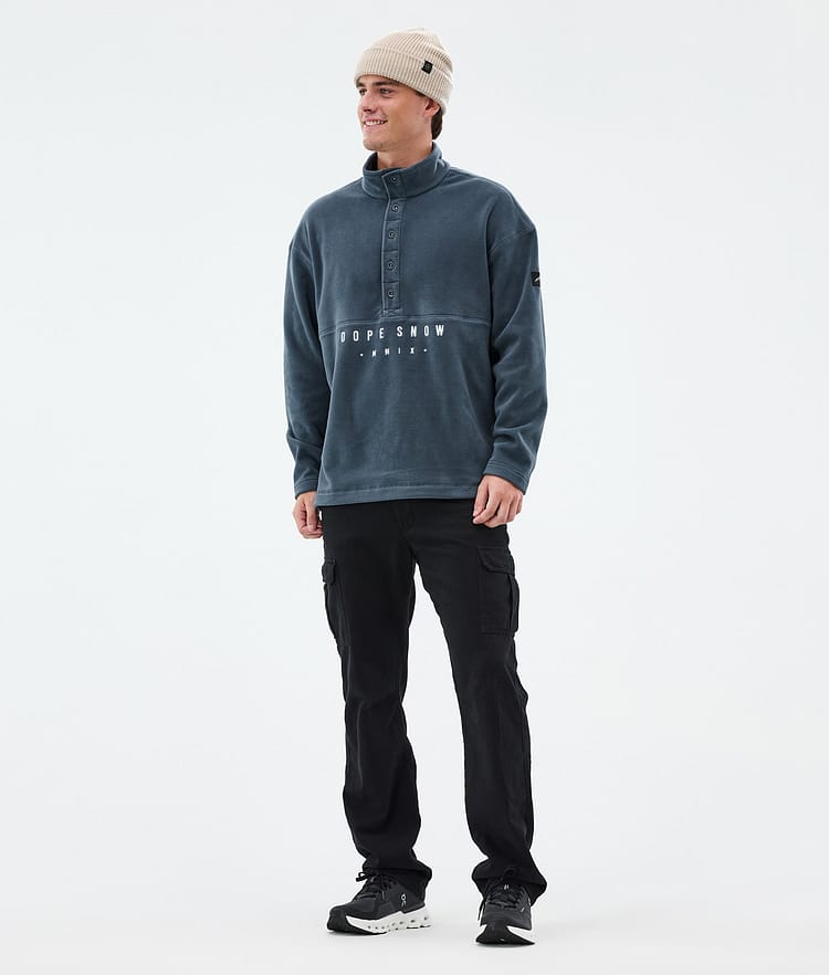 Dope Comfy Fleece Sweater Men Metal Blue, Image 3 of 6