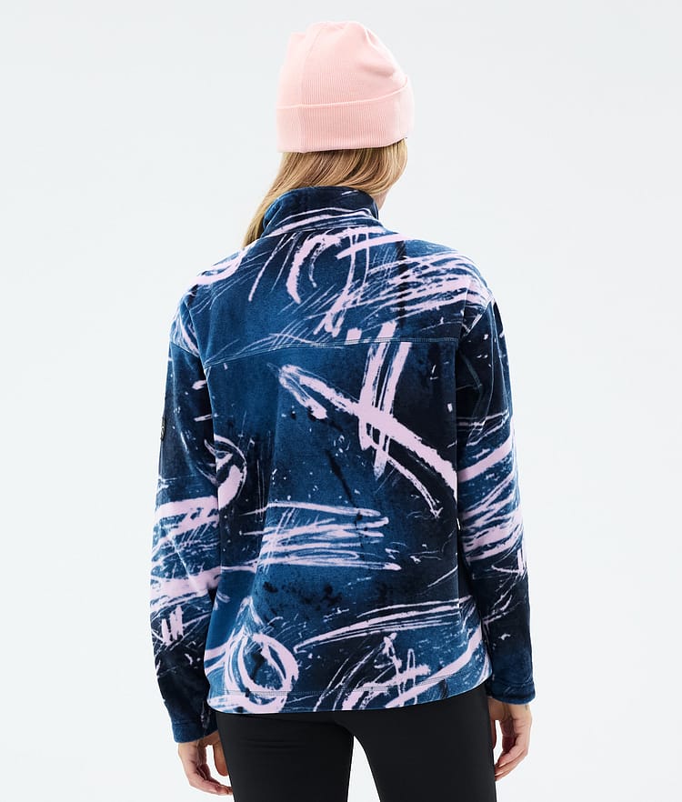 Dope Comfy W Fleece Sweater Women Carvings Pink, Image 6 of 6