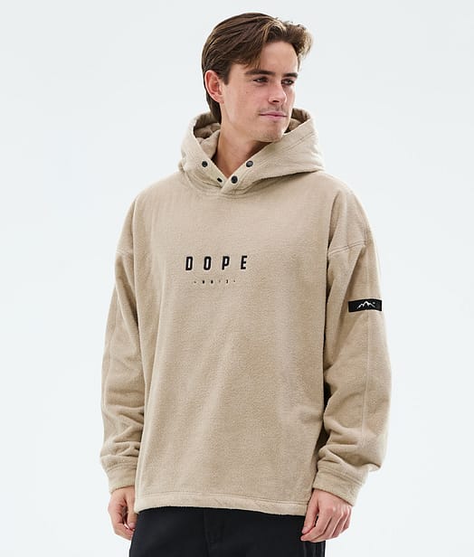 Dope Sublime Fleece Hoodie Heren Sand