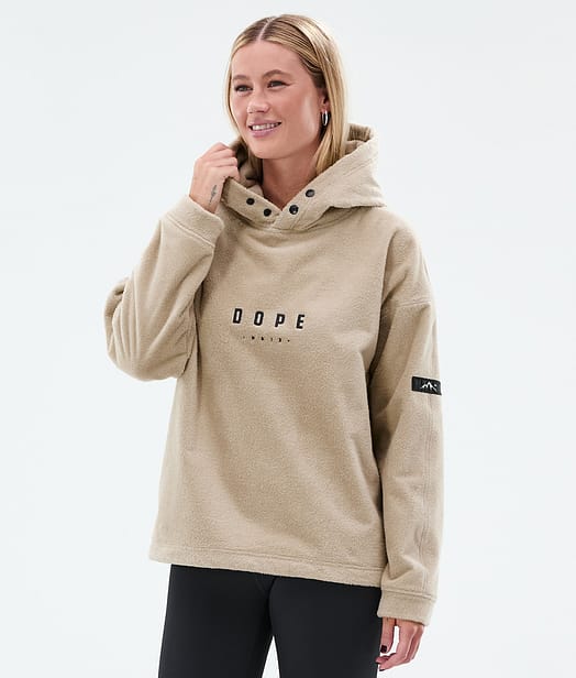 Dope Sublime W Bluza Polarowa Kobiety Sand