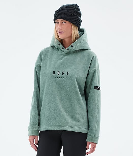 Dope Sublime W Bluza Polarowa Kobiety Faded Green
