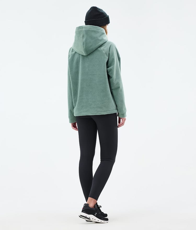 Dope Sublime W Fleece Hoodie Women Faded Green, Image 4 of 6