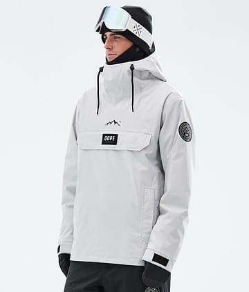 Dope Blizzard Snowboard Jacket Men Light Grey