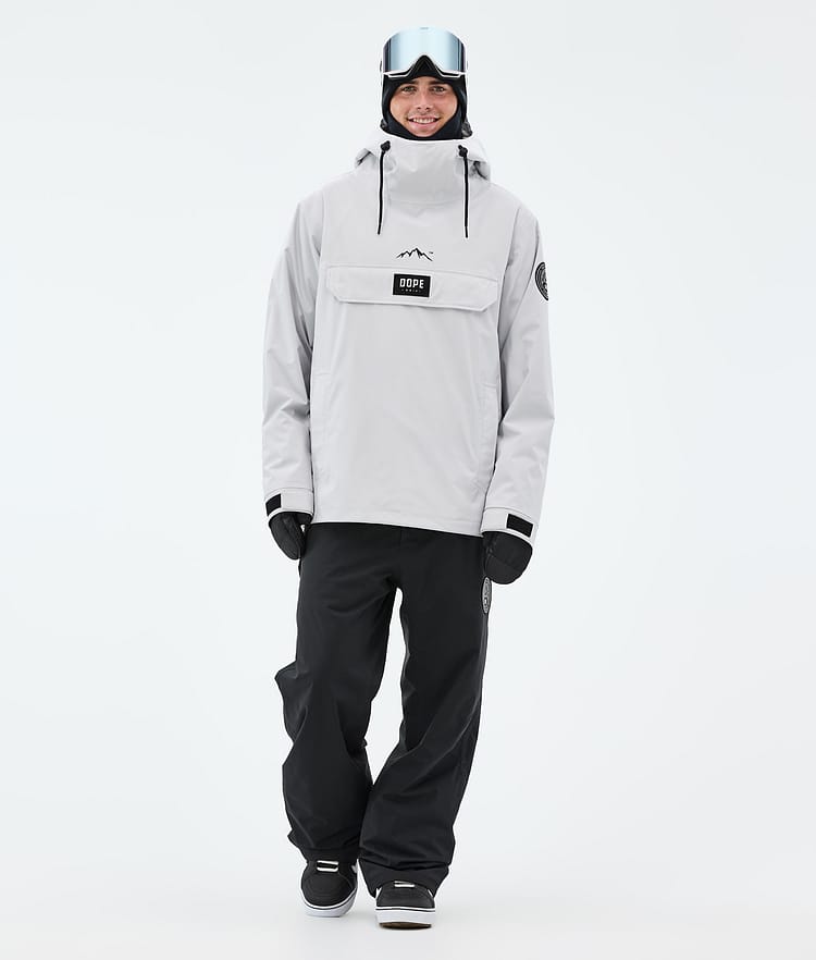 Dope Blizzard Kurtka Snowboardowa Mężczyźni Light Grey, Zdjęcie 2 z 8