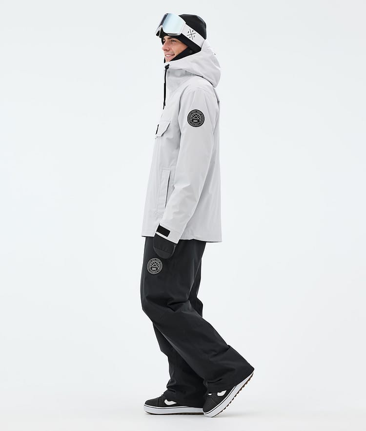 Dope Blizzard Kurtka Snowboardowa Mężczyźni Light Grey, Zdjęcie 3 z 8