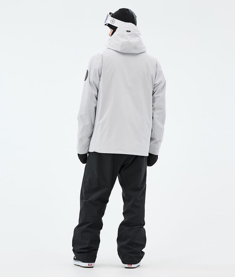 Dope Blizzard Kurtka Snowboardowa Mężczyźni Light Grey, Zdjęcie 4 z 8