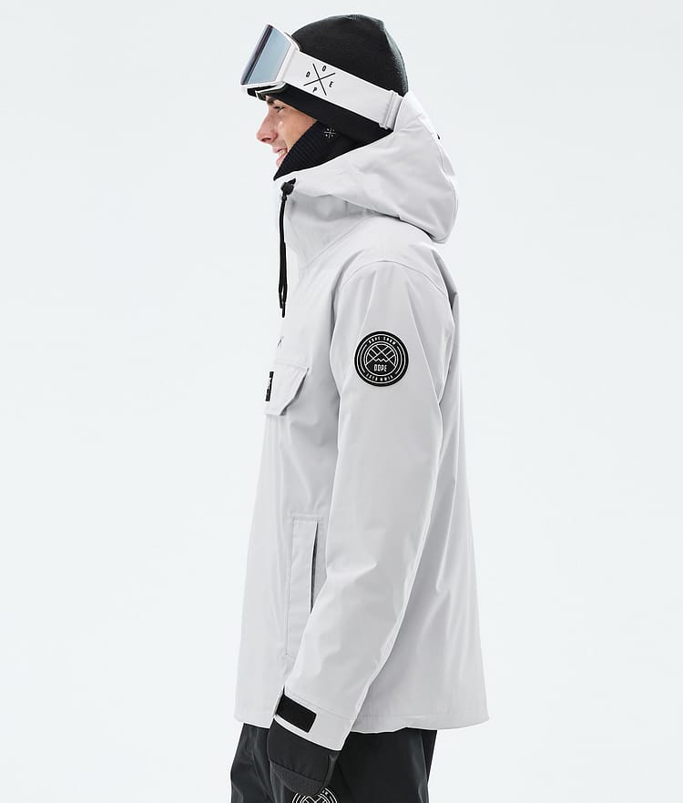Dope Blizzard Kurtka Snowboardowa Mężczyźni Light Grey, Zdjęcie 5 z 8