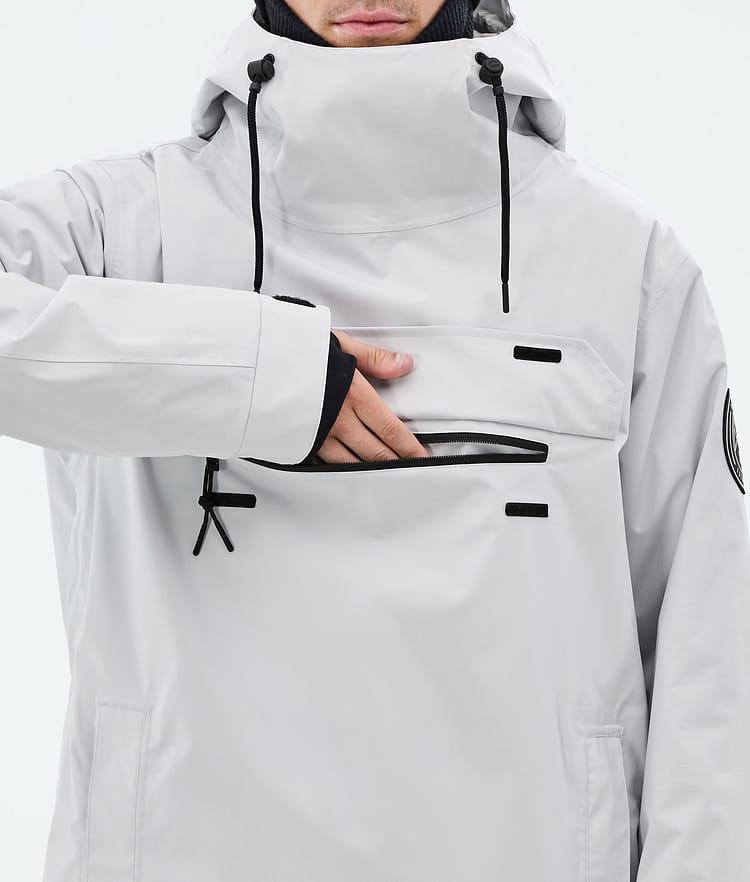 Dope Blizzard Kurtka Narciarska Mężczyźni Light Grey, Zdjęcie 8 z 8