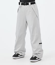 Dope Big W 25 Pantalones Snowboard Mujer Light Grey
