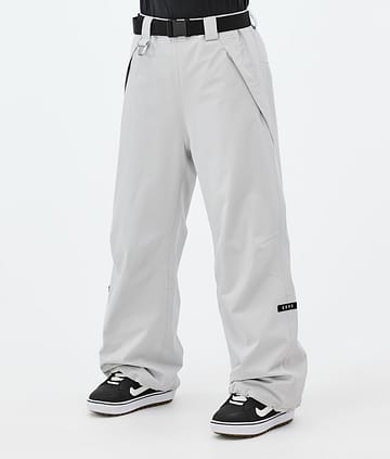 Dope Big W Pantalon de Snowboard Femme Light Grey
