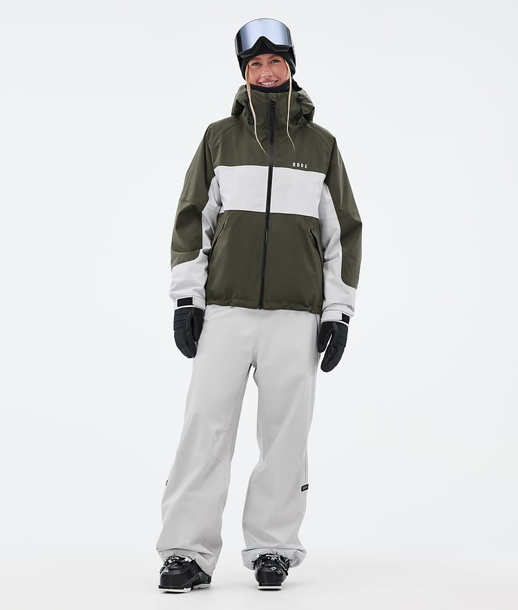 Dope Big W Ski Pants Women Light Grey, Image 2 of 5