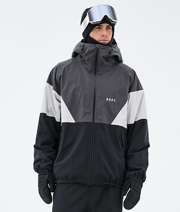 Dope Spartan Kurtka Snowboardowa Sport Phantom/Light Grey/Black