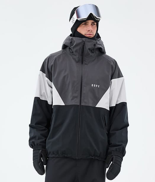 Dope Spartan Ski Jacket Men Sport Phantom/Light Grey/Black
