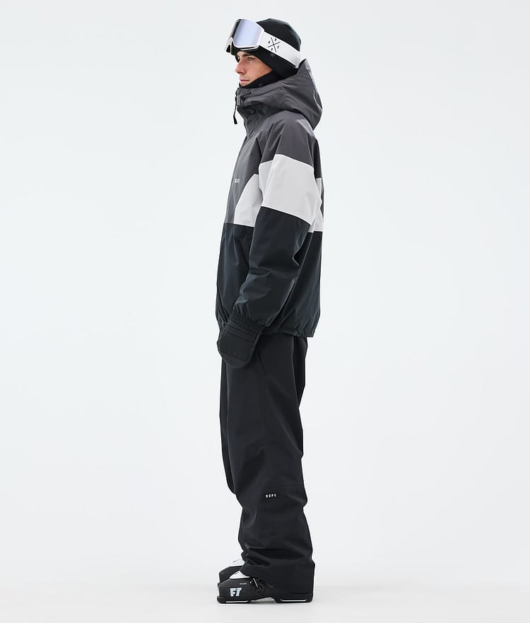 Dope Spartan Ski Jacket Men Sport Phantom/Light Grey/Black, Image 3 of 8