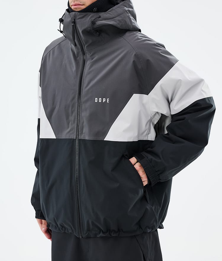 Dope Spartan Snowboard Jacket Men Sport Phantom/Light Grey/Black, Image 7 of 8