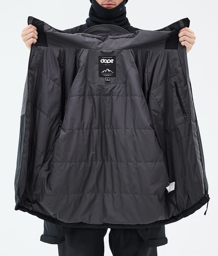 Dope Spartan Ski Jacket Men Sport Phantom/Light Grey/Black, Image 8 of 8
