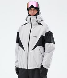 Dope Spartan Snowboard Jacket Men Spike Light Grey/Black