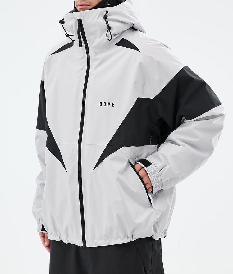Dope Spartan Veste Snowboard Homme Spike Light Grey/Black, Image 7 sur 8