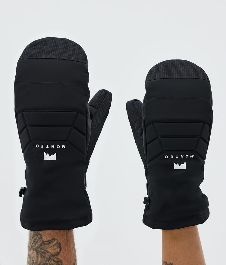 Montec Kilo Snow Mittens Black, Image 1 of 4