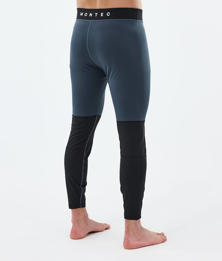 Montec Alpha Pantalon thermique Homme Metal Blue/Black, Image 2 sur 7