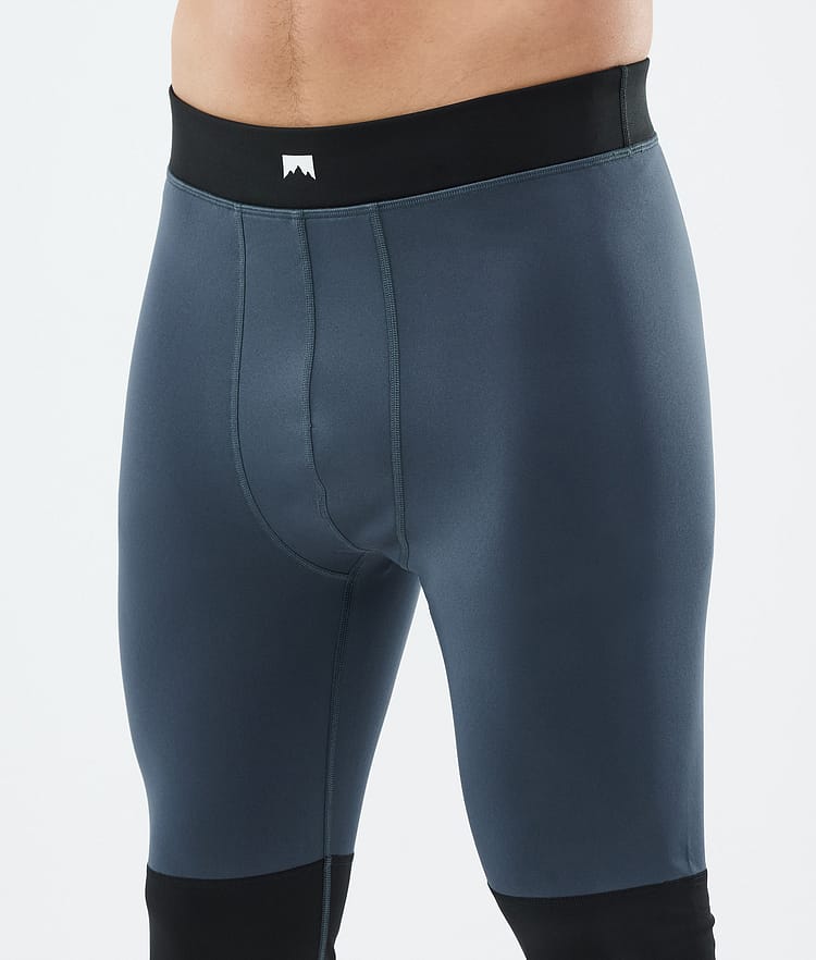 Montec Alpha Legginsy Termoaktywne Mężczyźni Metal Blue/Black, Zdjęcie 5 z 7