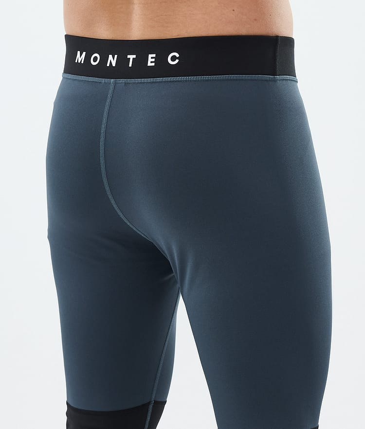 Montec Alpha Pantalon thermique Homme Metal Blue/Black, Image 6 sur 7