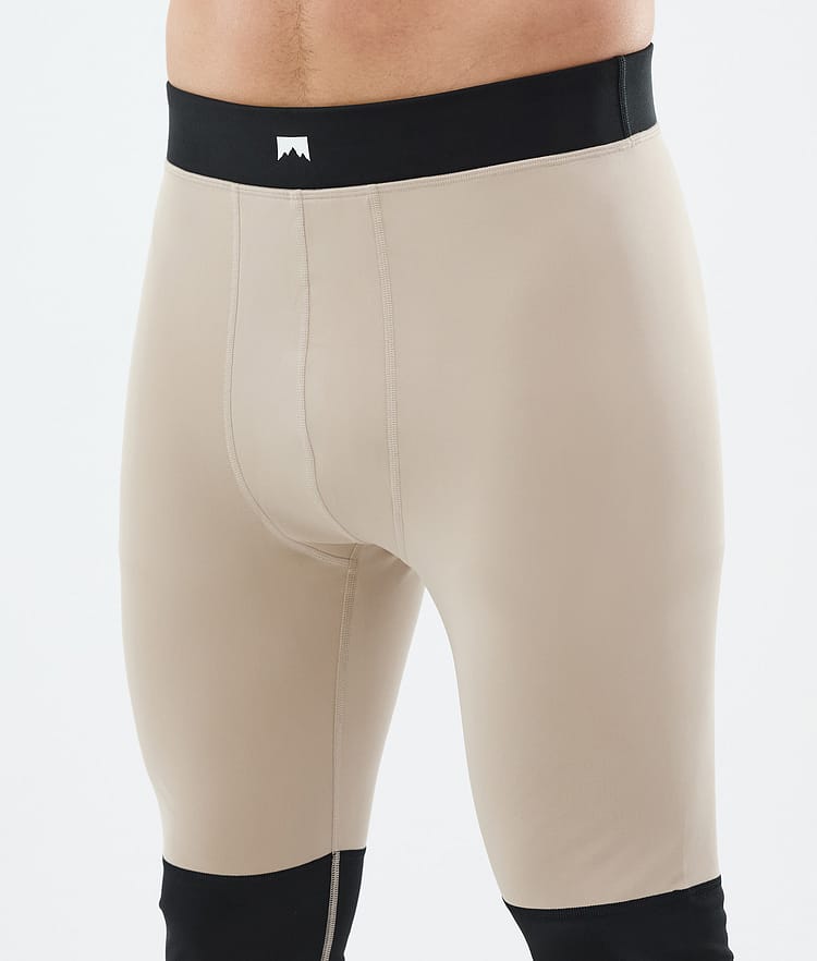 Montec Alpha Legginsy Termoaktywne Mężczyźni Sand/Black/Metal Blue, Zdjęcie 5 z 7