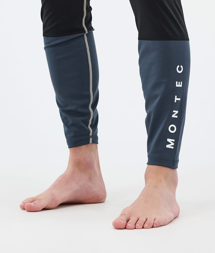 Montec Alpha Legginsy Termoaktywne Mężczyźni Sand/Black/Metal Blue, Zdjęcie 7 z 7