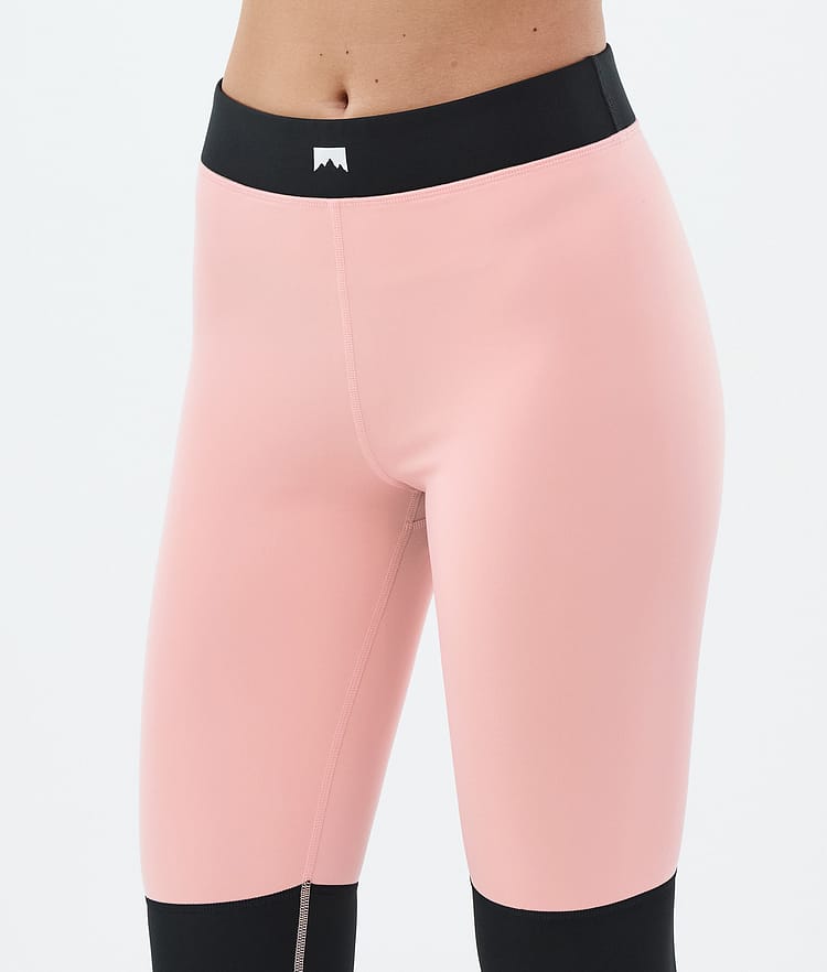 Montec Alpha W Pantalón Térmico Mujer Soft Pink/Black/Metal Blue, Imagen 5 de 7