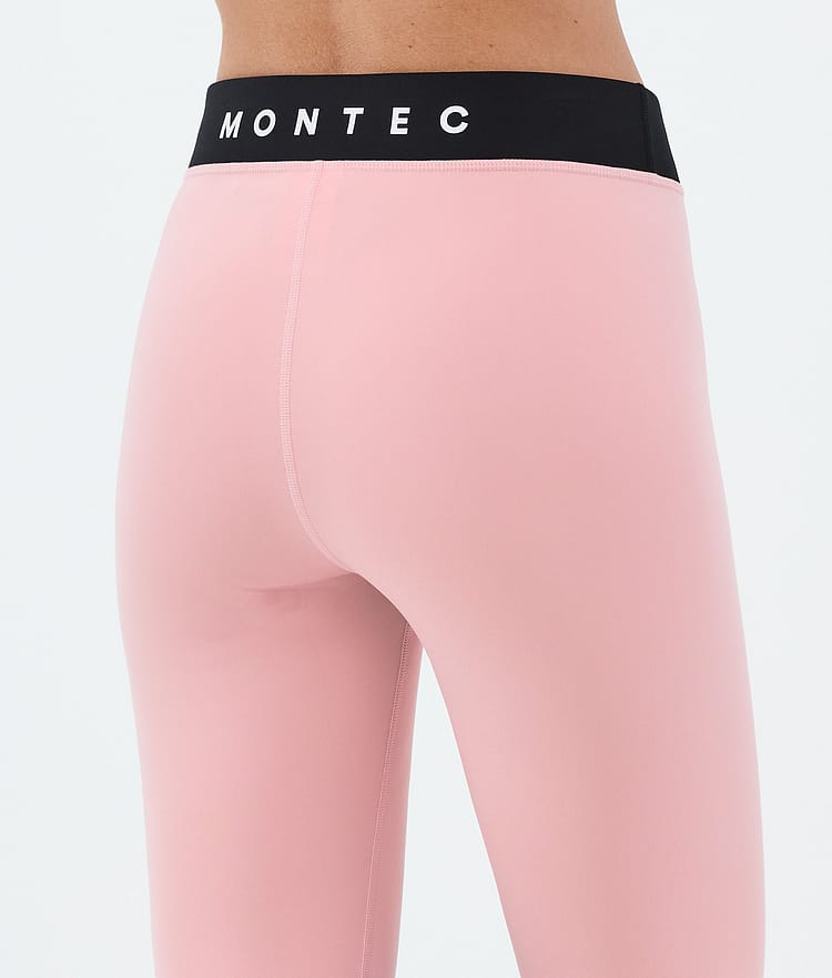 Montec Alpha W Basislaag Broek Dames Soft Pink/Black/Metal Blue, Afbeelding 6 van 7
